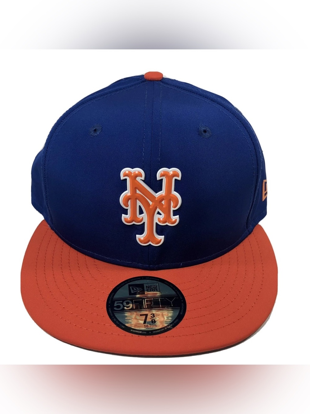 New Era New York Mets 59Fifty Fitted Cap 7 3/8 On Field Hat Players Weekend NWT